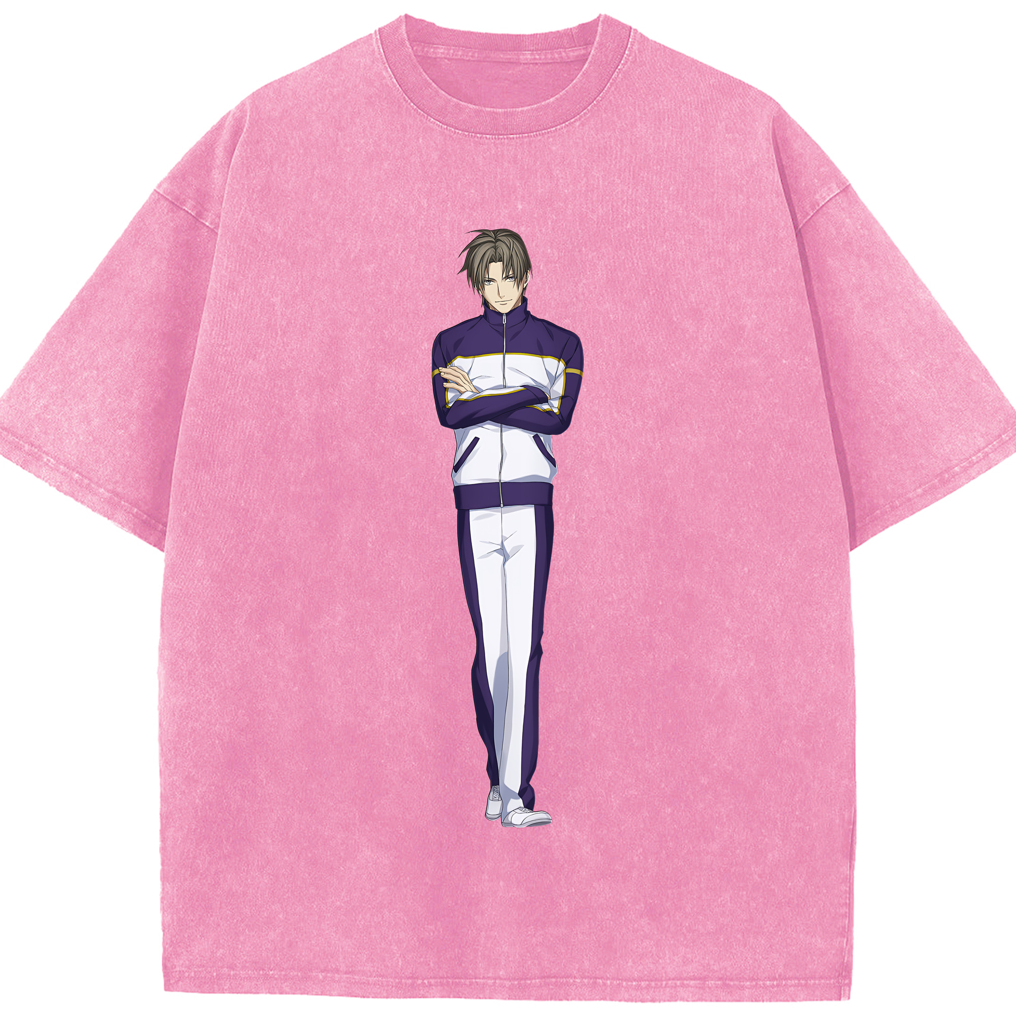 （画像用） 刀剣乱舞 Touken Ranbu 綿100% ヴィンテージ風 半袖Tシャツ（フロントプリント）